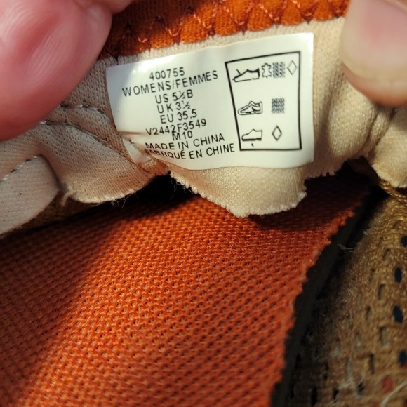 LANDS END Trekker Water Trail Hiking Shoes 400755 Womens Size 5.5 Sport Tek Mesh - Picture 7 of 8